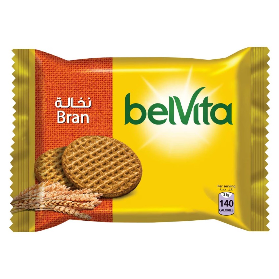 بيلفيتا بسكويت النخالة 56 غرام