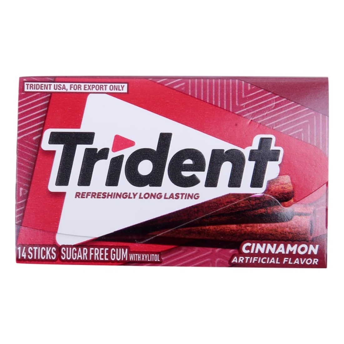 Trident Sugar-Free Gum Sticks Cinnamon 14 Sticks