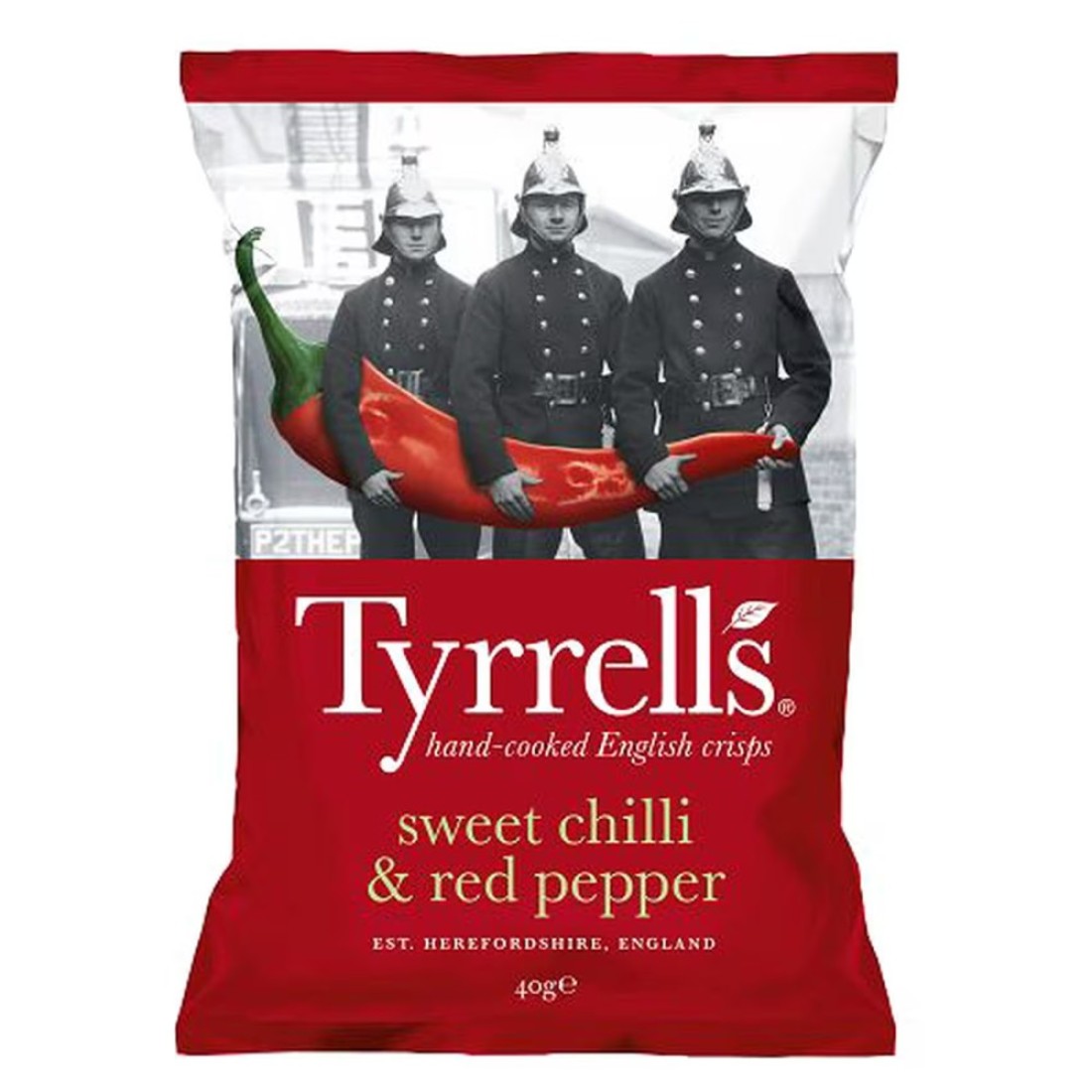 Tyrrells Sweet Chilli And Red Pepper 40g