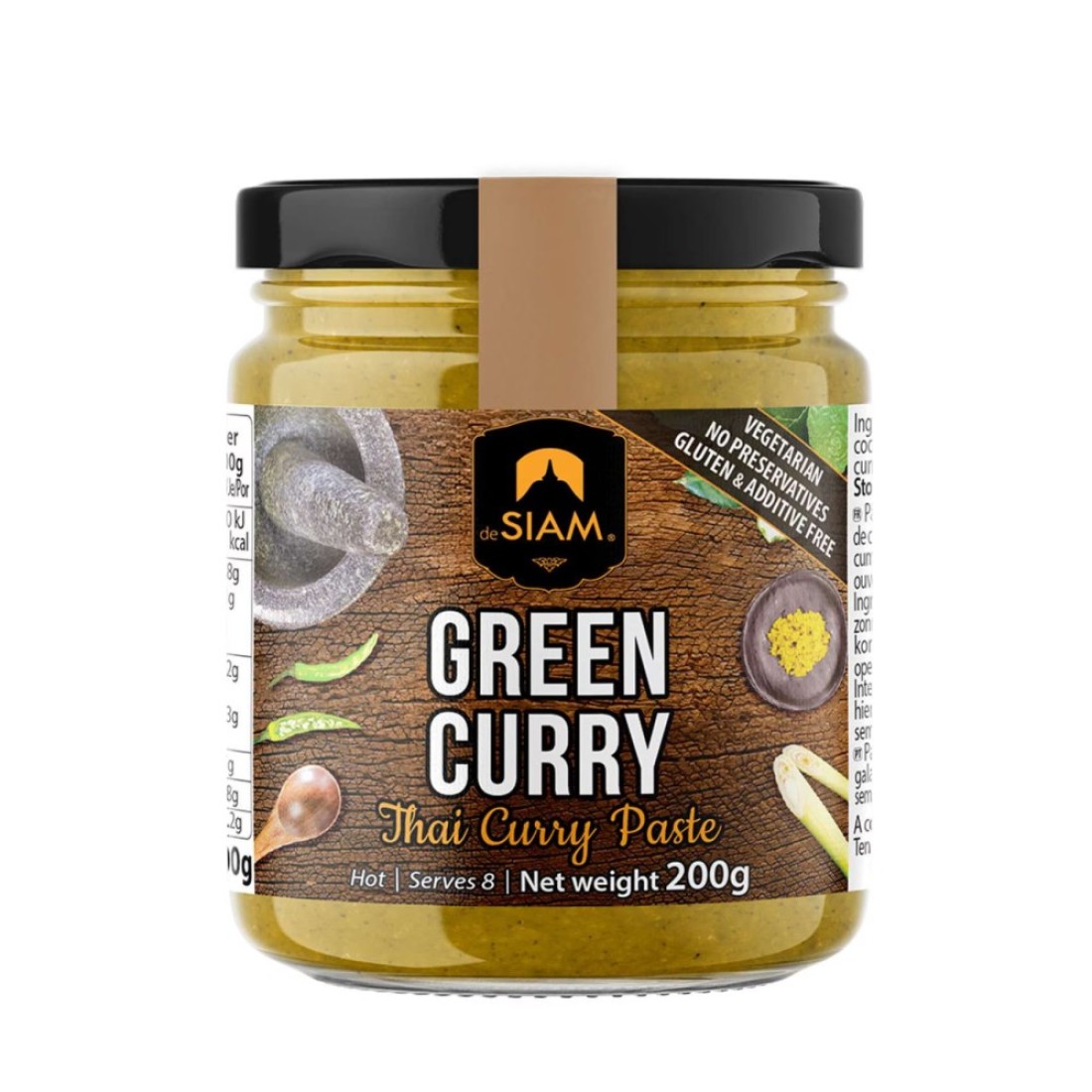 De Siam Green Curry Paste 200g