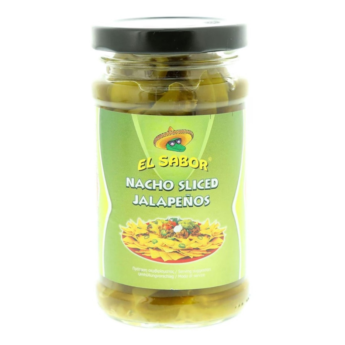 El Sabor Nacho Sliced Jalapenos 220g