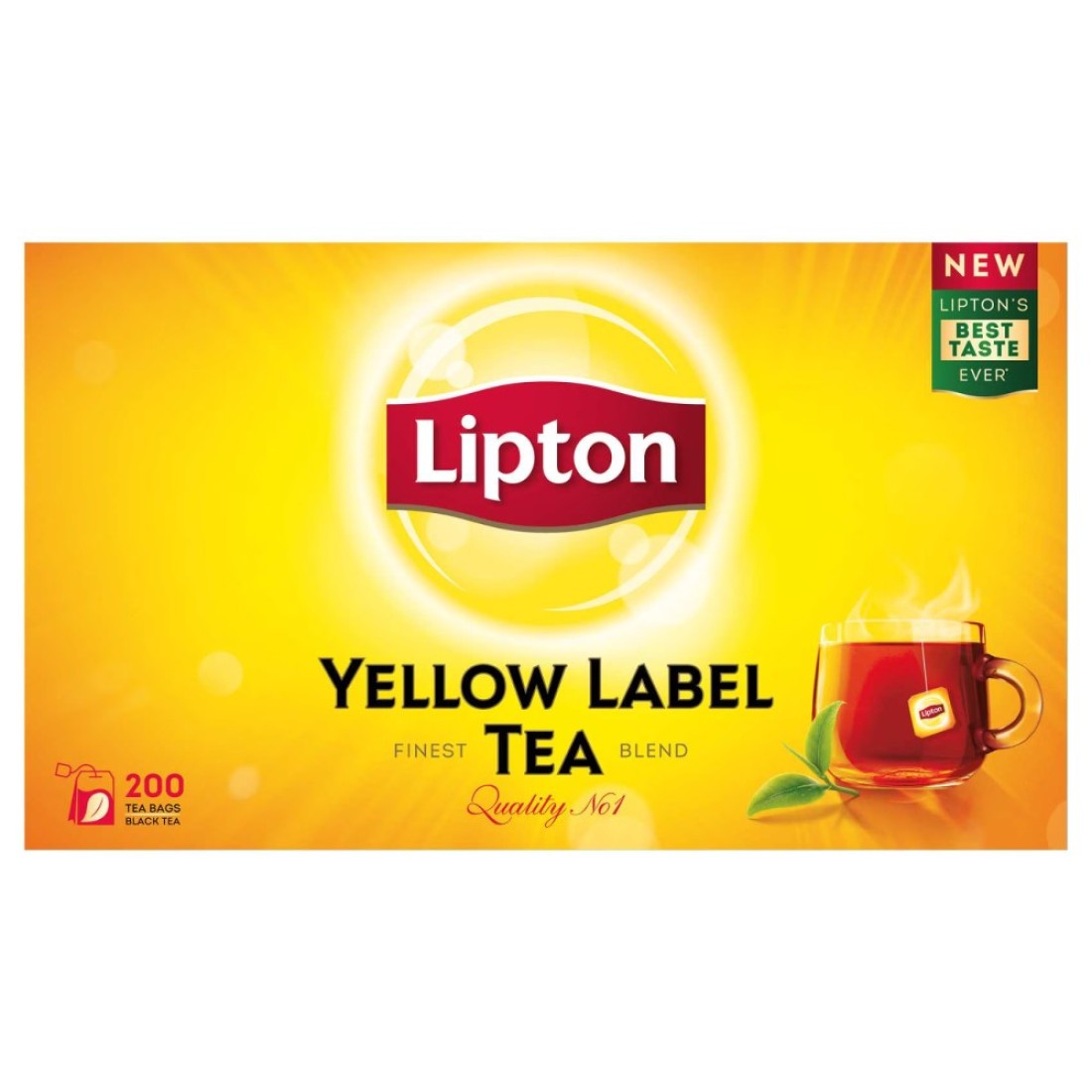 Lipton Yellow Label Black Classic 200 Tea Bags