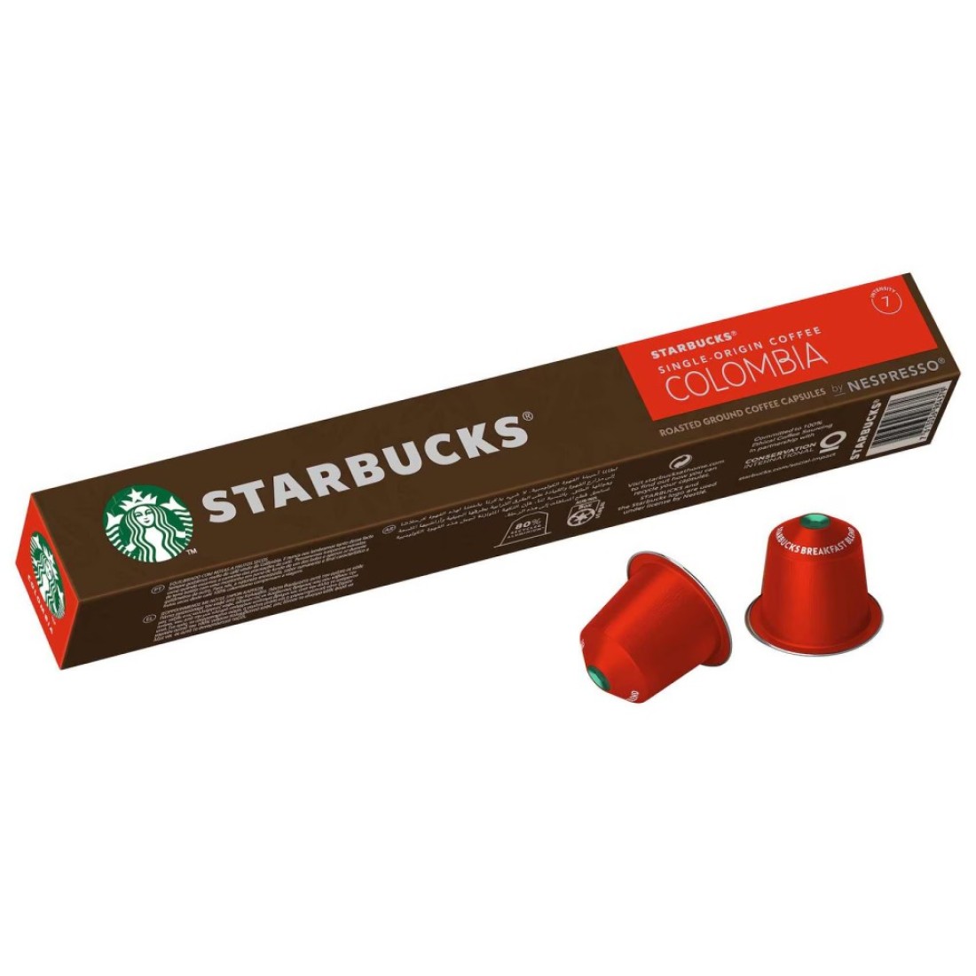 Starbucks Single Origin Colombia Coffee Capsules 10 Capsules, 57g