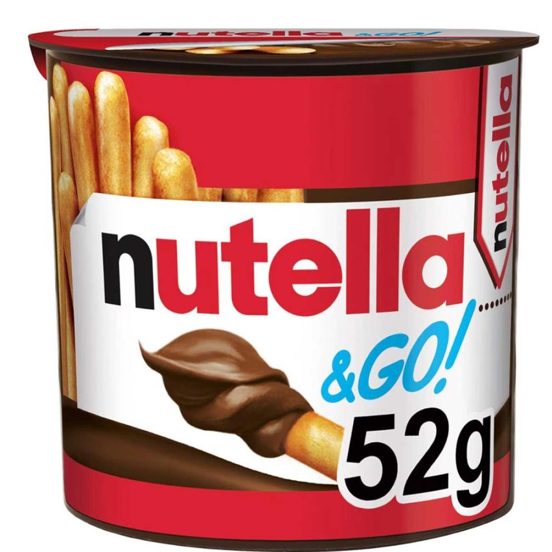 Nutella &amp; GO Chocolate Spread with Breadsticks 52g