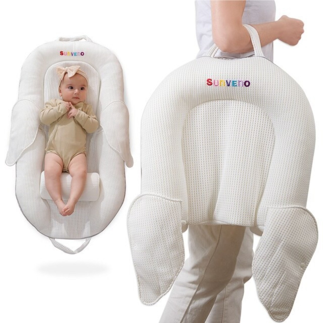 Sunveno - DuPont Baby Nest Wings - White