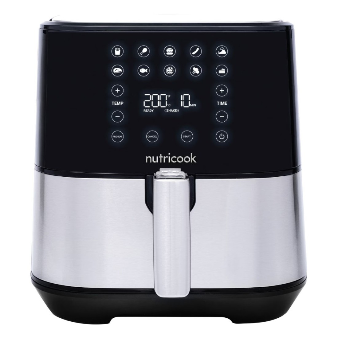 Nutricook Rapid Air Fryer NC-AF205 Black 1700W