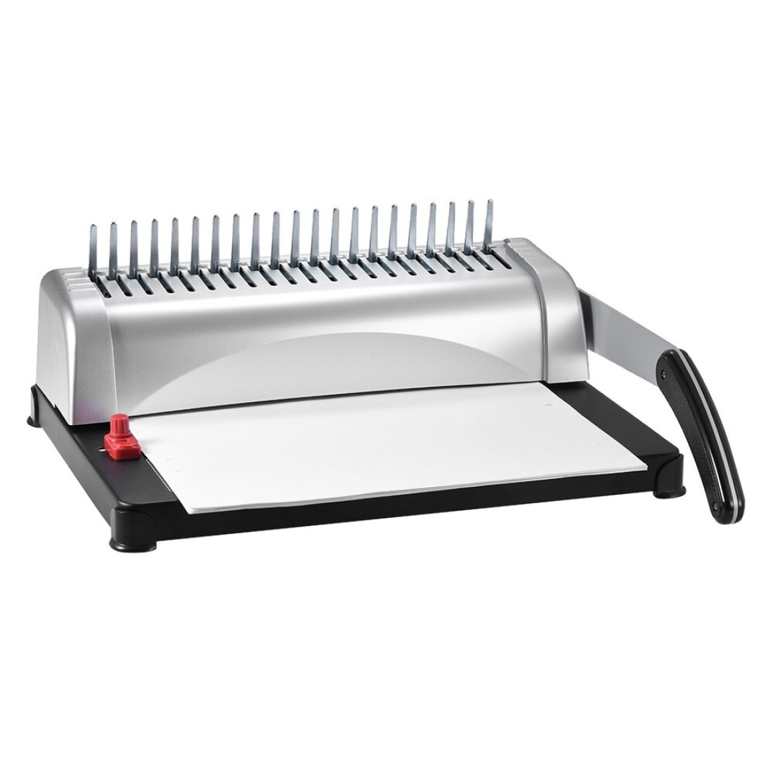 Generic-A4 Paper Puncher Binder 21 Holes Binding Machine 12 Sheets Punching 450 Sheets Binding Office Home Tools
