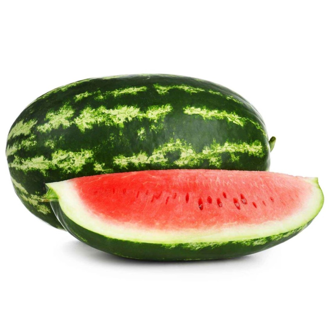 بطيخ أخضر داكن طويل