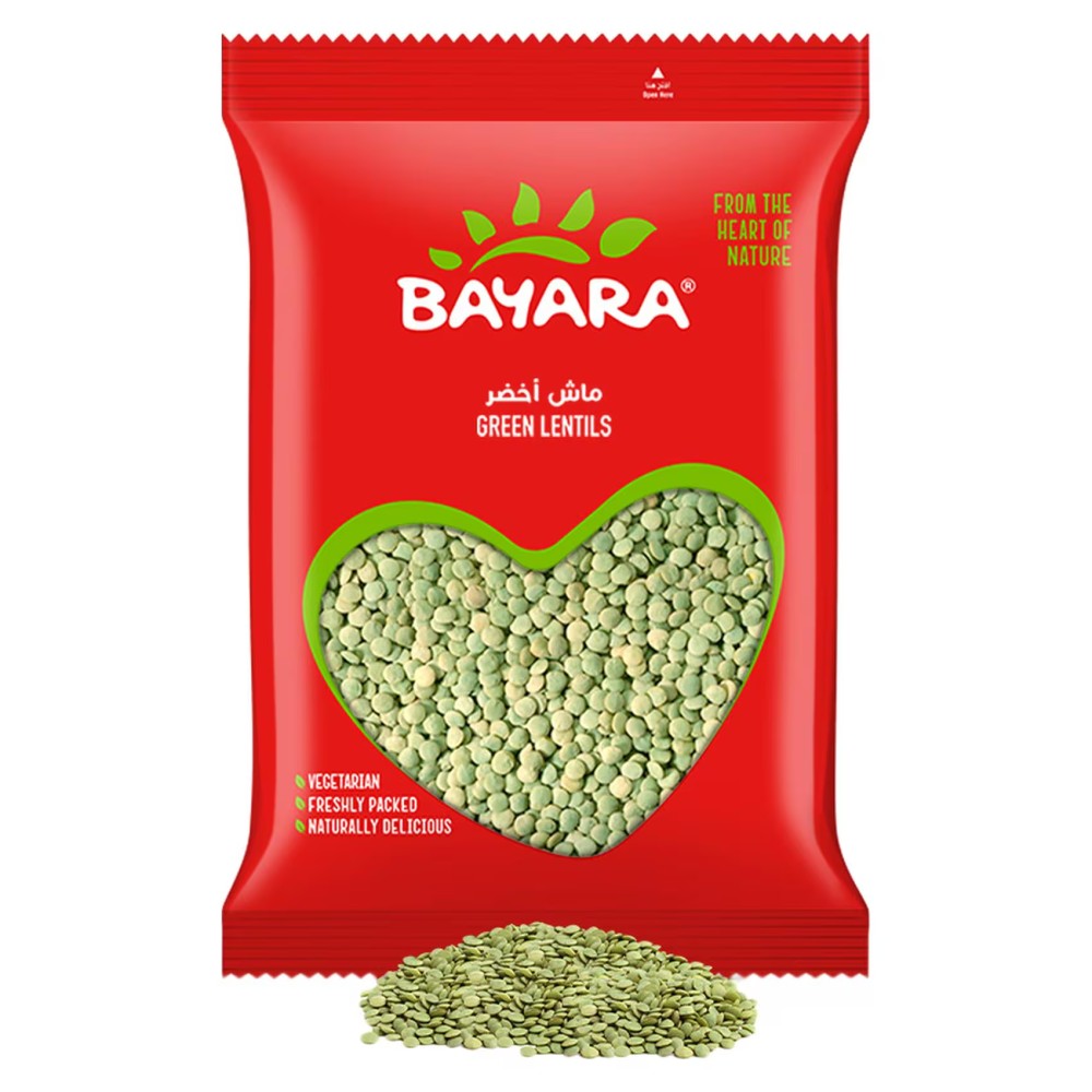 Bayara Green Lentils 400g
