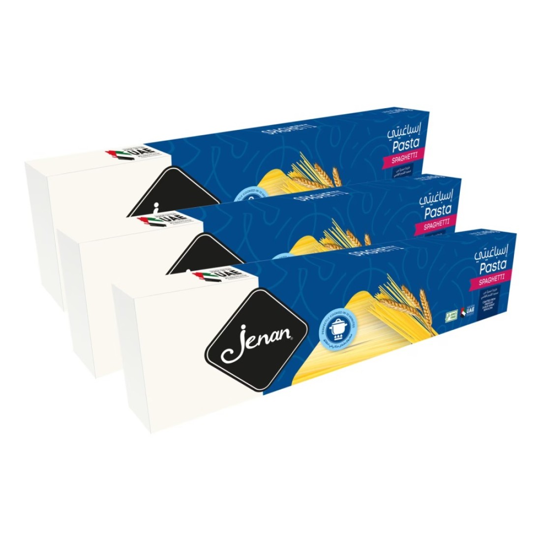 Jenan Spaghetti Pasta 400g Pack of 3
