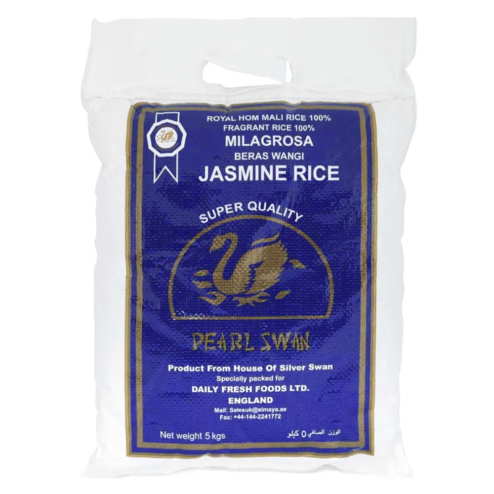 Pearl Swan Super Quality Jasmine Rice 5kg