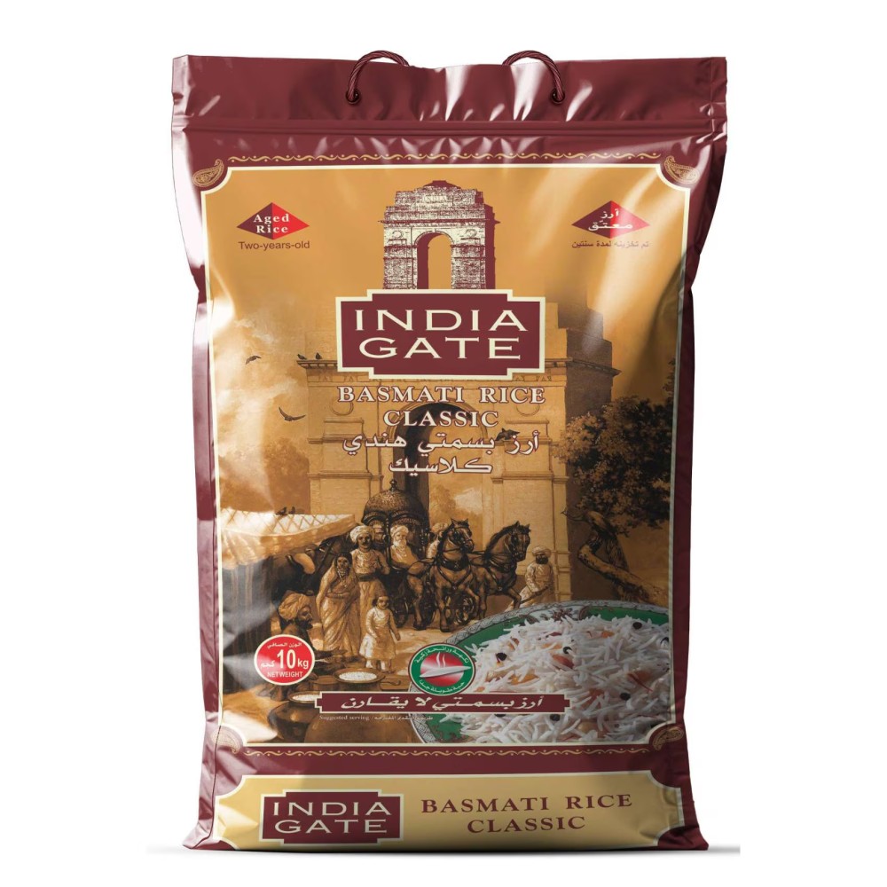 India Gate Classic Basmati Rice, 10kg