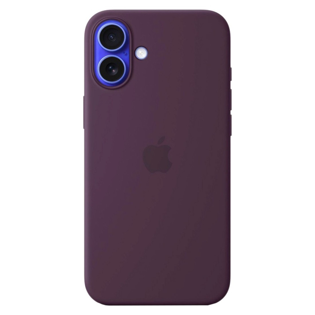 Apple Silicone Case Cover With MagSafe For iPhone 16 Plus Plum