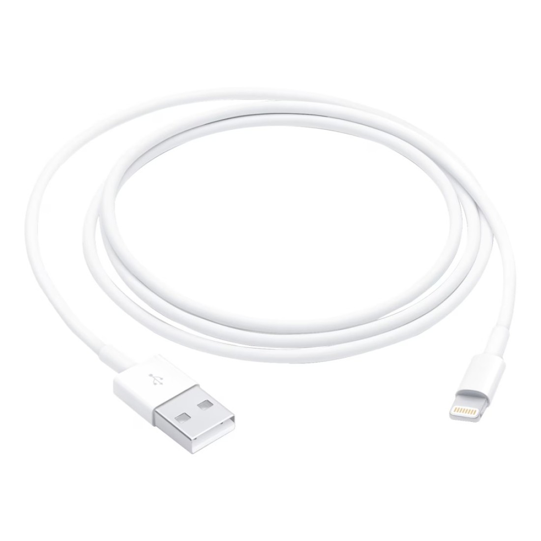 Apple Lightning To USB Data Sync Charging Cable White 1m