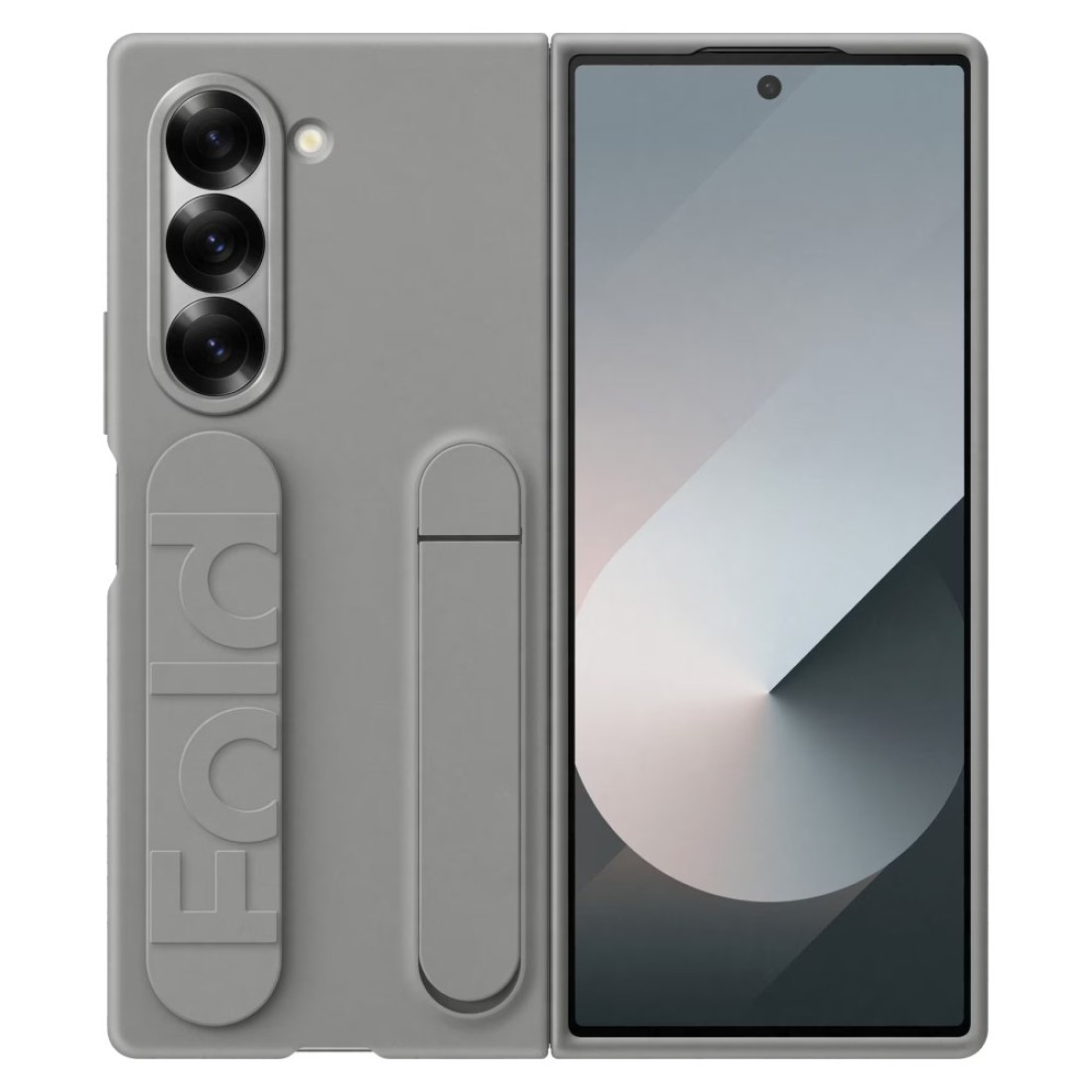 Samsung Silicone Grip Case Cover for Galaxy Fold6 Stargrey