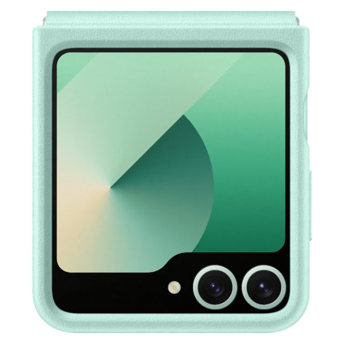 Samsung Vegan Leather Flap Case Cover for Galaxy Flip6 Mint
