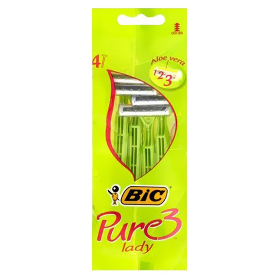 Bic Pure 3 Disposable Razor 6 PCS