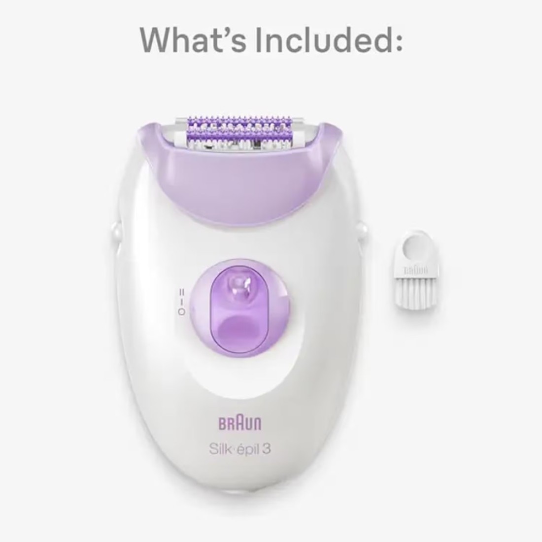 Braun Silk-épil 3 SE 3-000 Epilator for Women Long-Lasting Hair Removal with 20 MicroGrip Tweezers, SmartLight for Precision, Corded for Non-Stop Use, – White