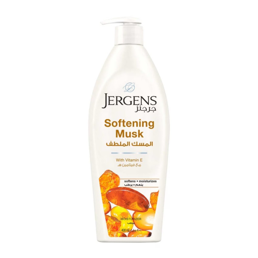 Jergens Softening Musk Moisturizer White 400ml