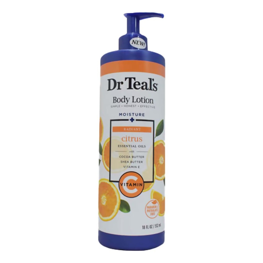 Dr Teal&#39;s Body Lotion Citrus White 532ml