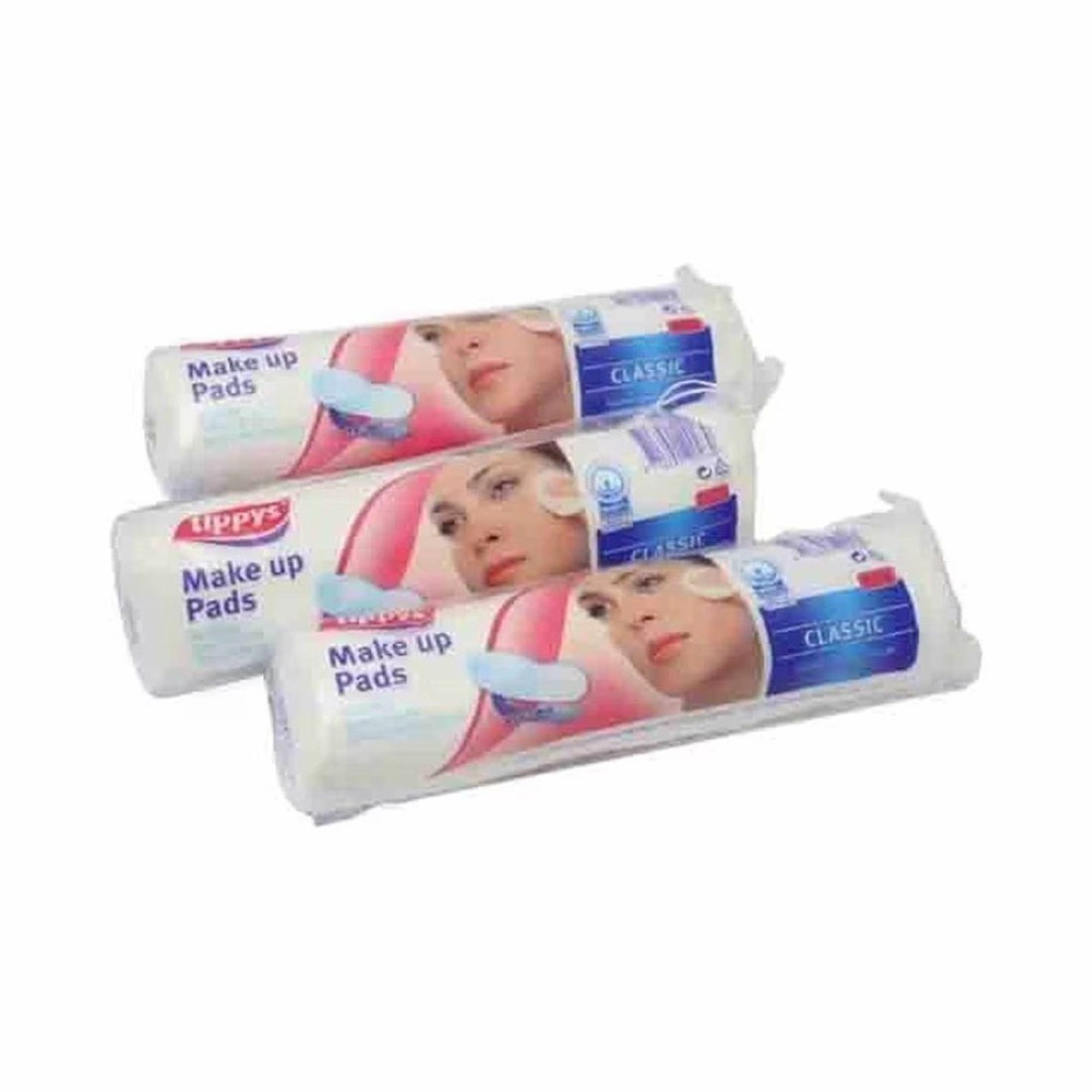 Tippys 100 Make Up Pads Pack of 3