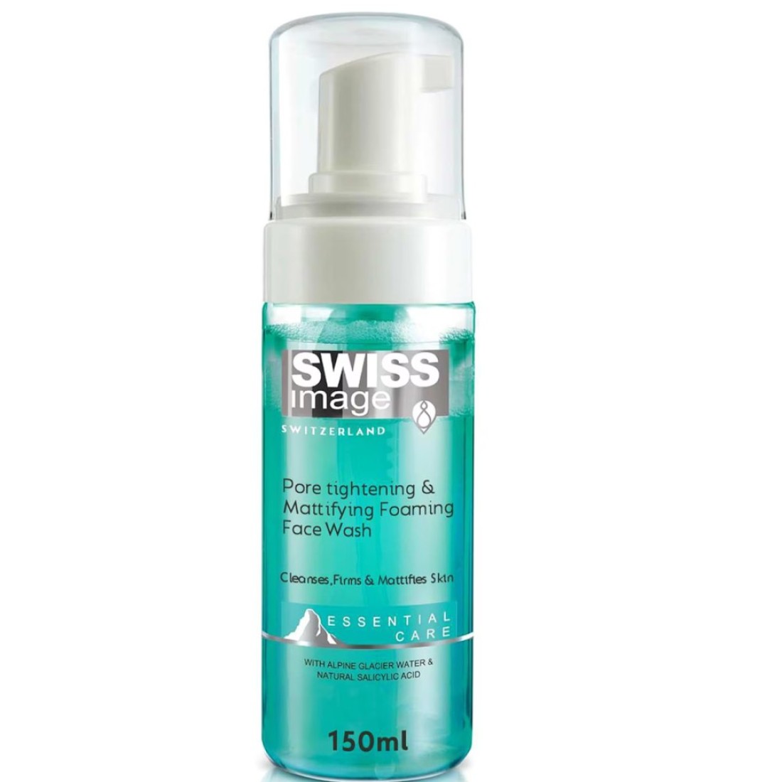Swiss Image Essential Care Pore Tightening And Mattifying Foaming Face Wash Clear 150ml