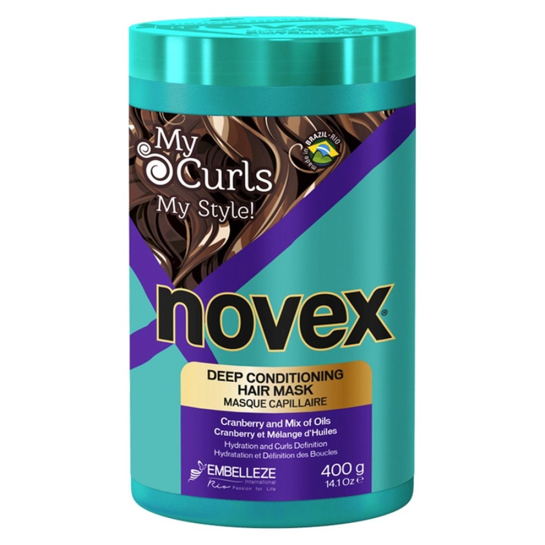 Novex My Little Curls Deep Hair Mask White 400g