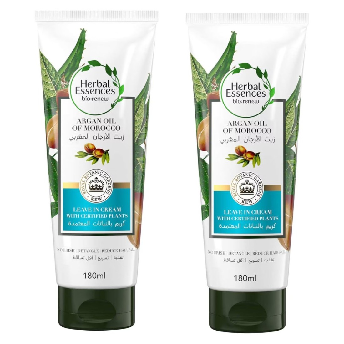 Herbal Essences Argan Oil Of Morocco Leave-in Cream 180ml Pack of 2