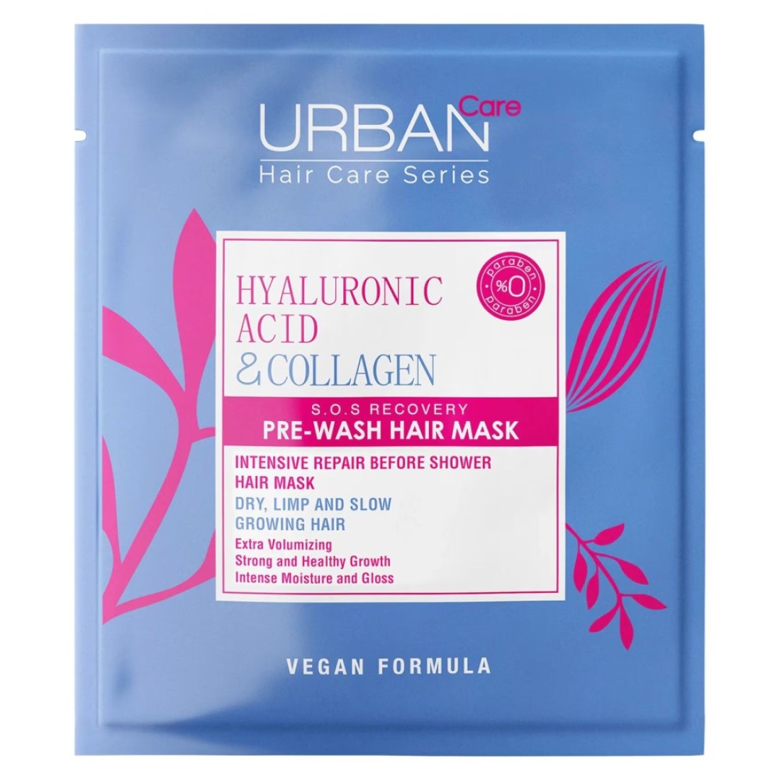 Urban Care Hyaluronic Acid And Collagen Pre-Wash Hair Mask 50ml