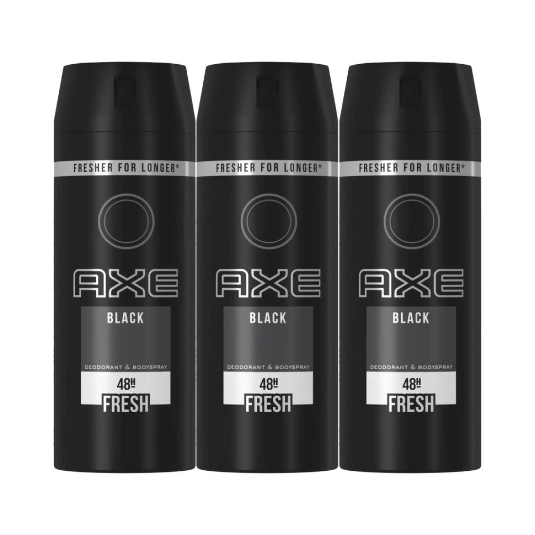 Axe Black Mcqueen Deodorant Body Spray 150ml Pack of 3