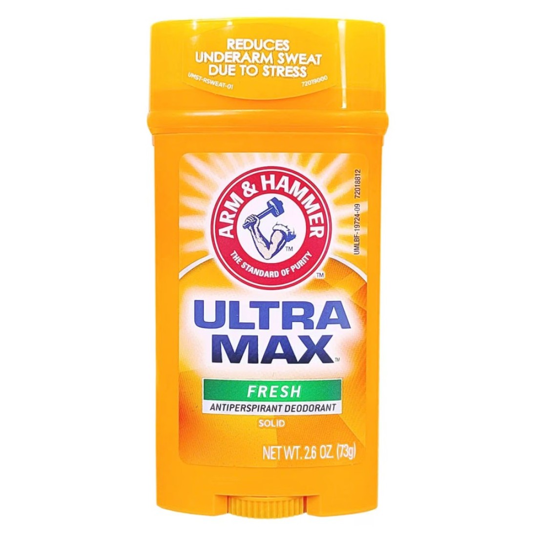 Arm &amp; Hammer Ultra Max Fresh Solid Antiperspirant Deodorant Stick Clear 73g