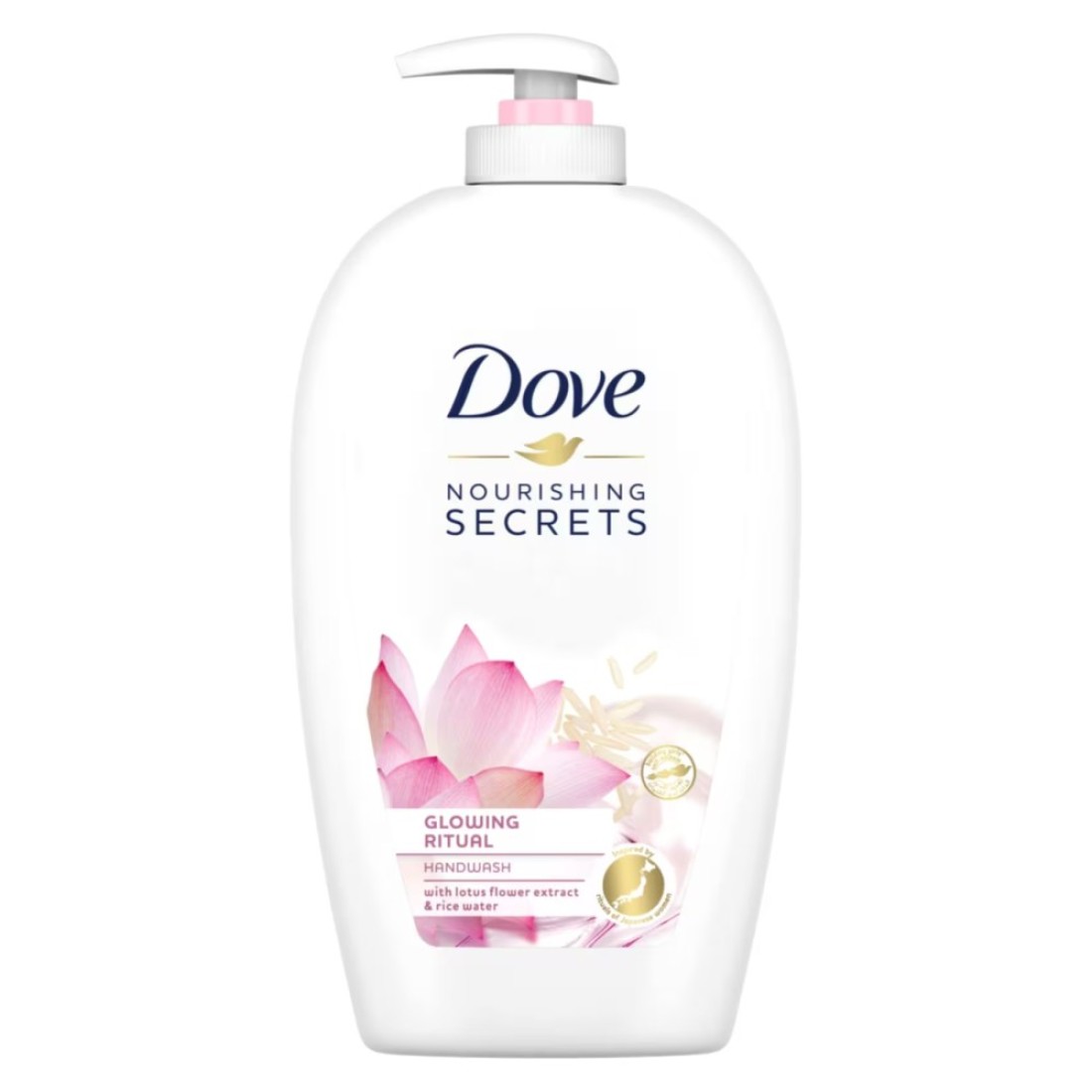 Dove Nourishing Secrets Glowing Ritual Hand wash with Lotus flower extract and rice milk 500ml