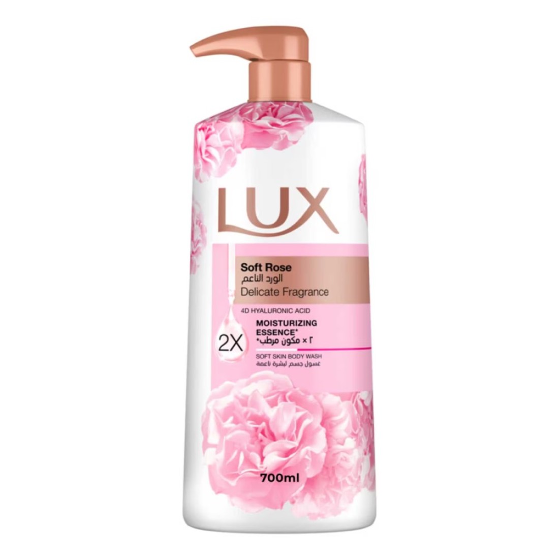Lux Delicate Fragrance Body Wash Soft Rose 700ml