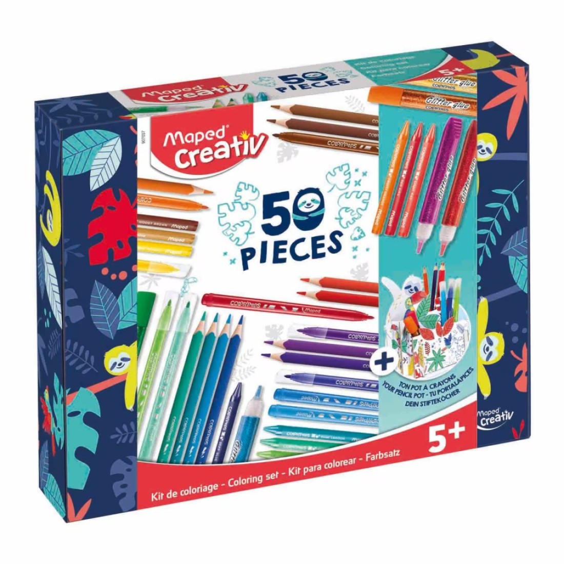 Maped Creativ Colouring Set Multicolour Pack of 50