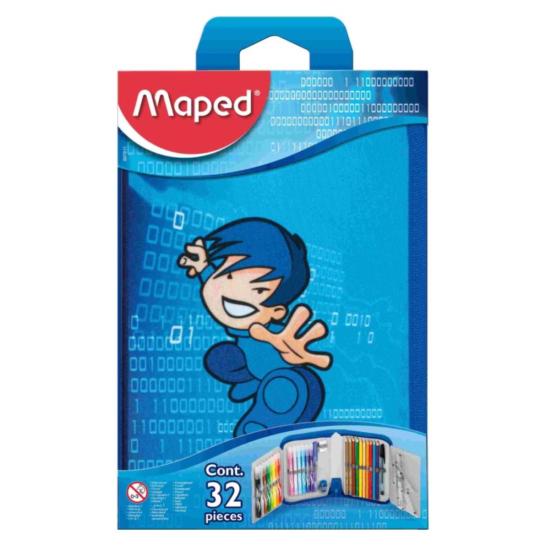 Maped Tattoo Karate School Pencil Case
