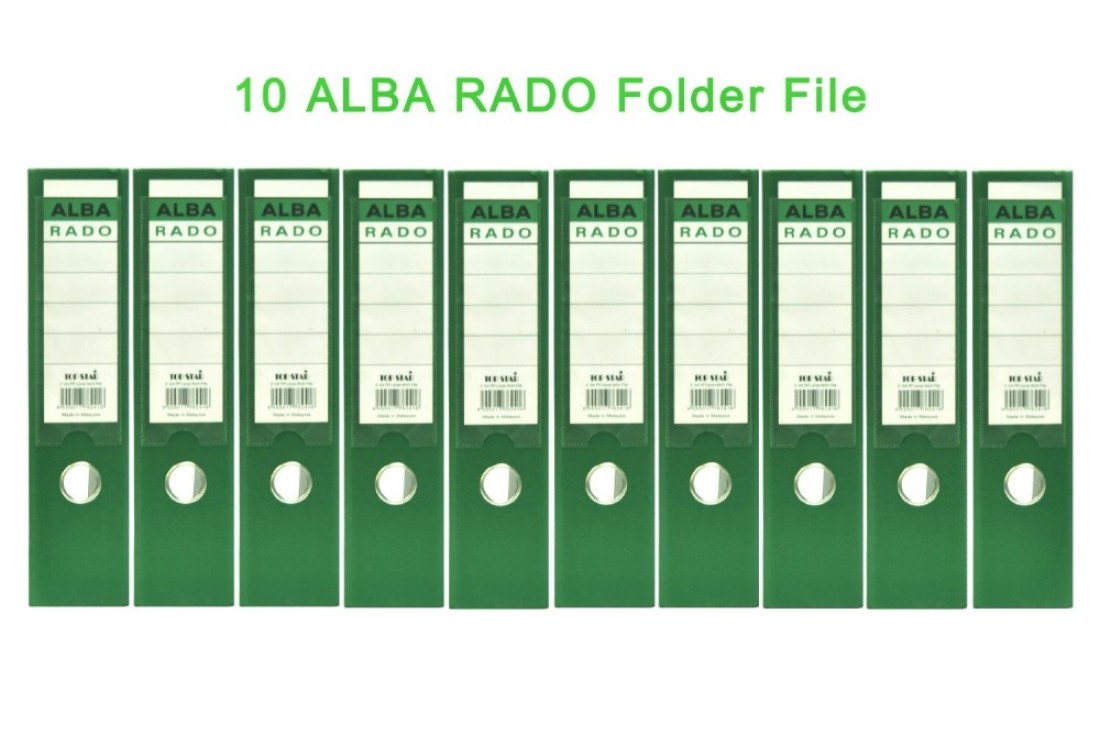 Alba Rado - Green Color Pack of 10