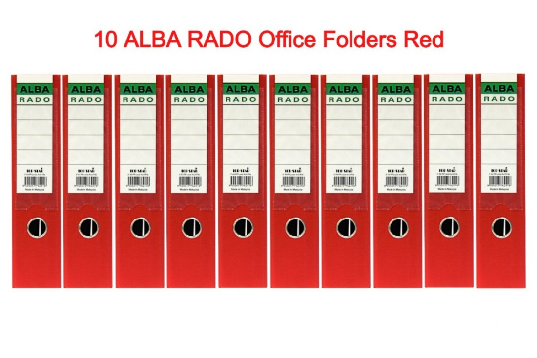Alba Rado - Red Color Pack of 10