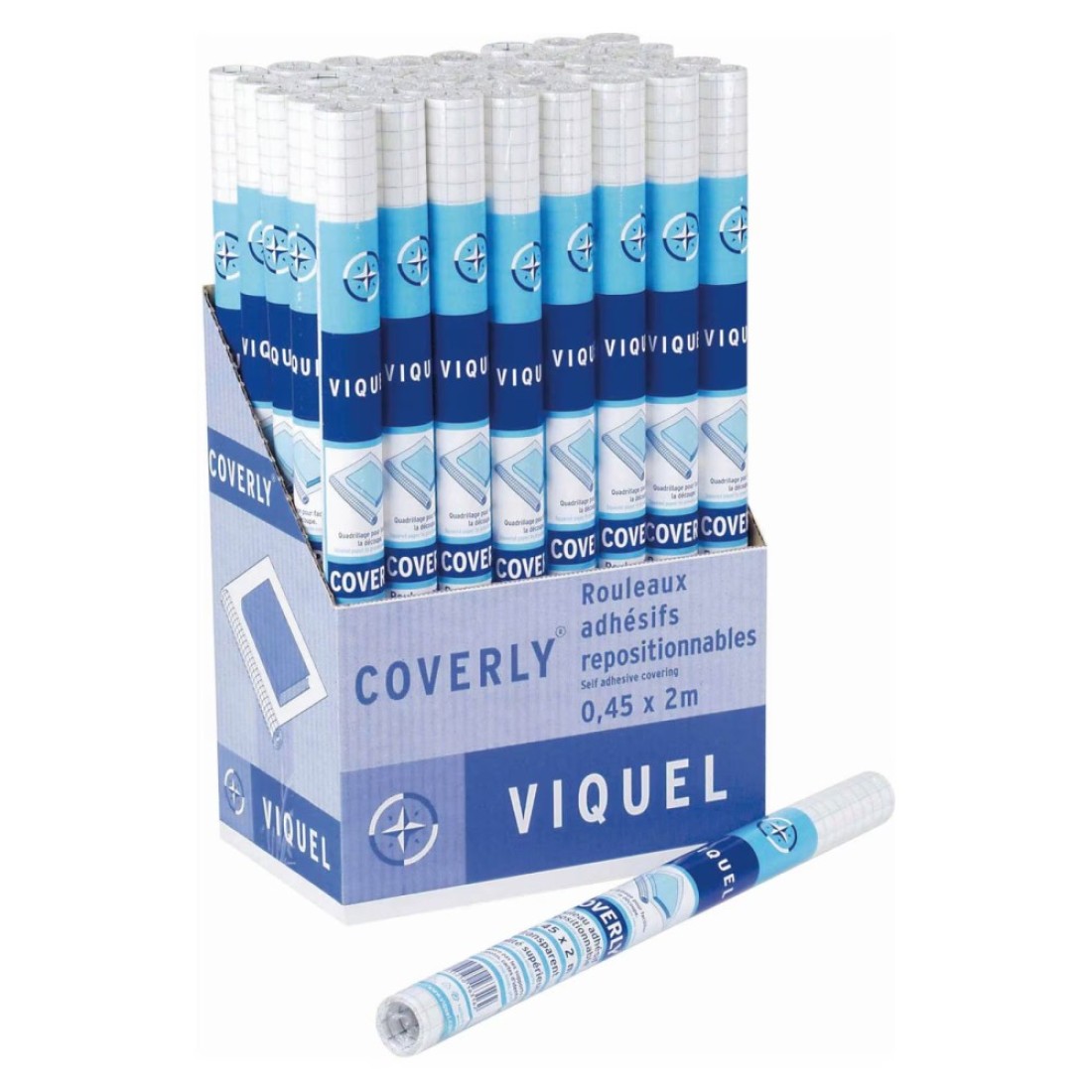 Viquel Coverly Adhesive Rolls Assorted 45x200cm