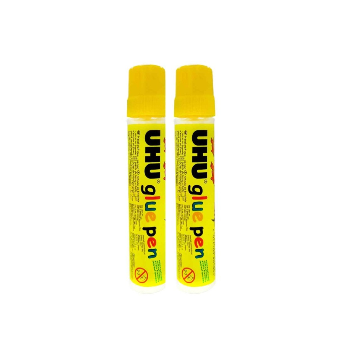 UHU Glue Pen Yellow 50ml 2 PCS