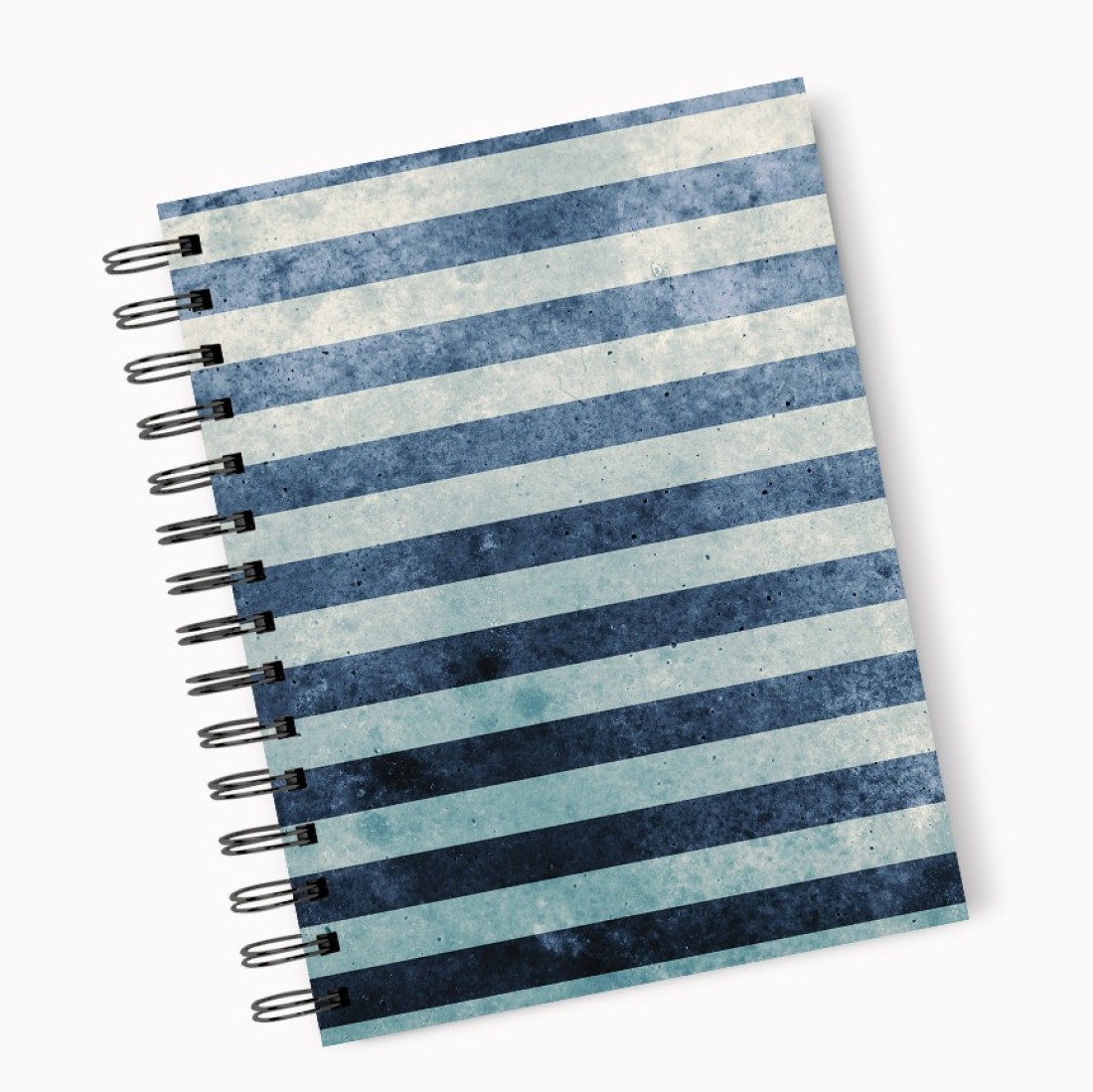 Loud Universe Spiral Notebook Blue Lanes Hard Cover Notebook with Premium High Quality Paper A5 Size