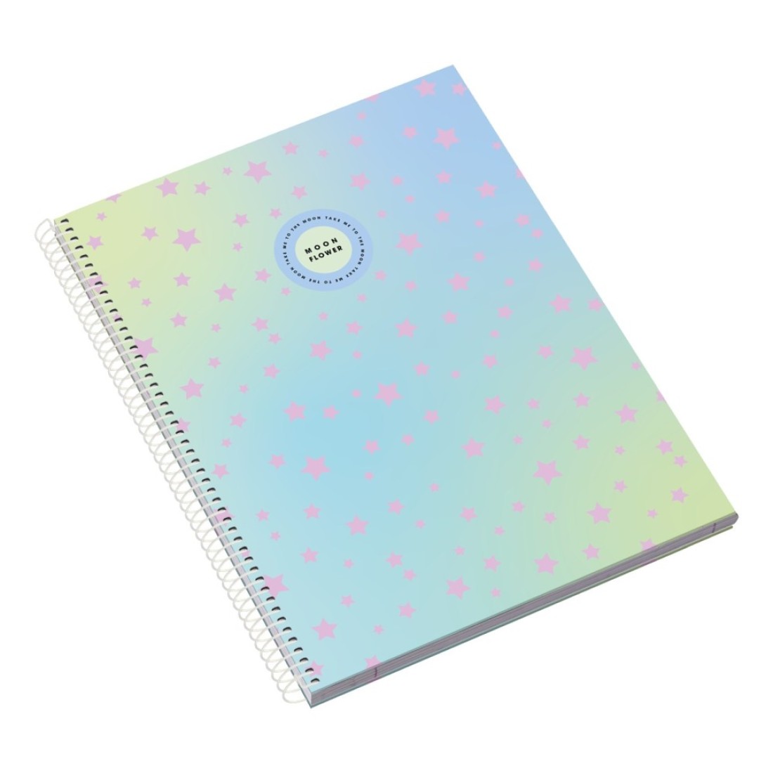 Ambar Moon Teen Square Hard Cover Notebook 24 Pages A4