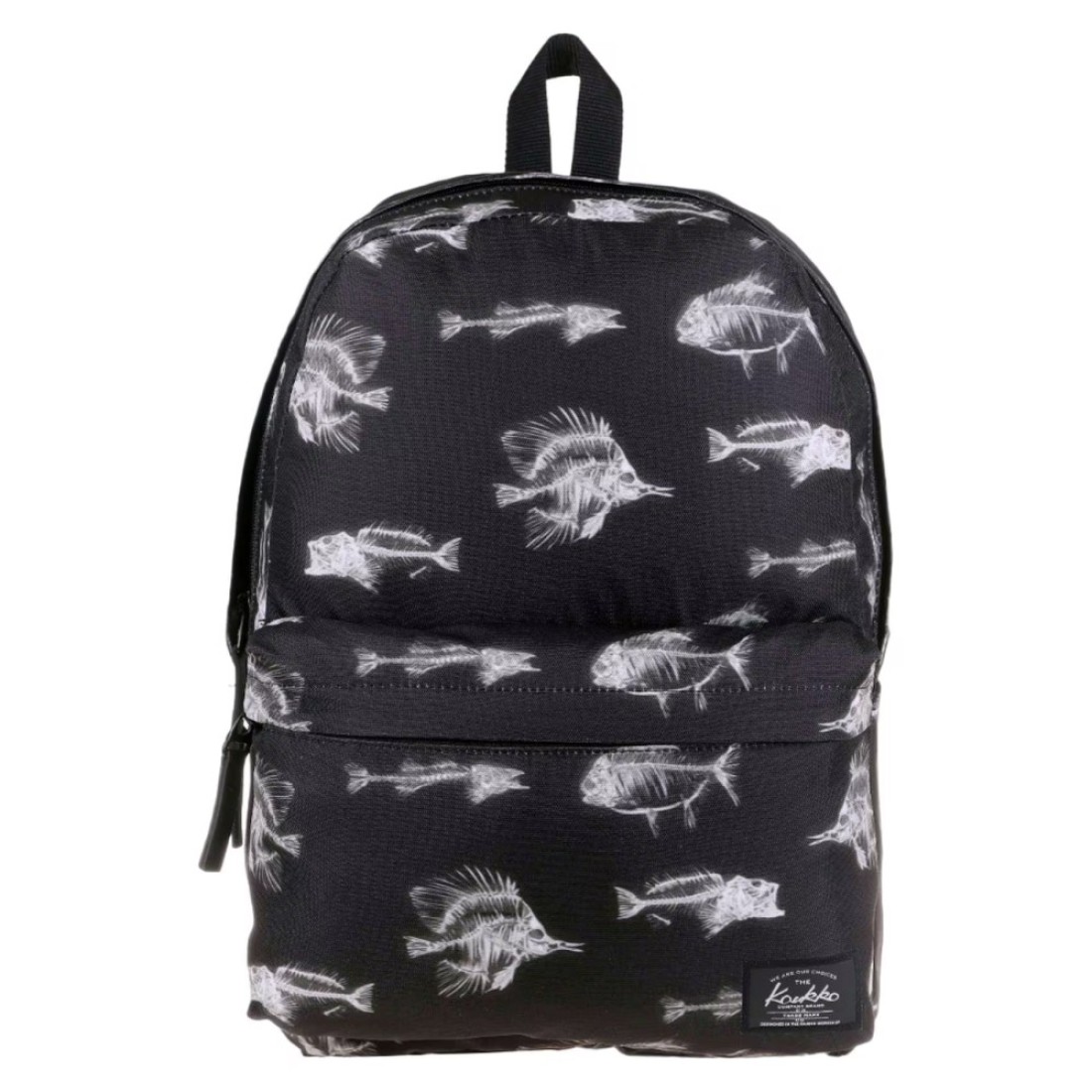 Kaukko Nature Backpack Bag Deep Black 18cm
