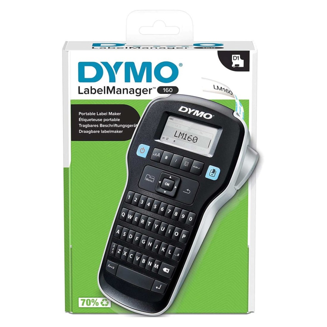 Dymo Label Manager Machine 160 LM160 Black