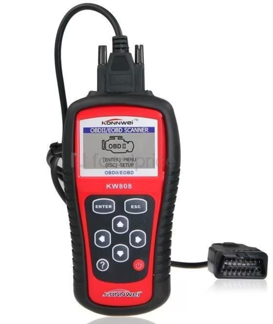 Konnwei - Konnwei Kw808 Obd2 Scanner Eobd Auto Code Reader Scanner Automotive Function Same As Ms509