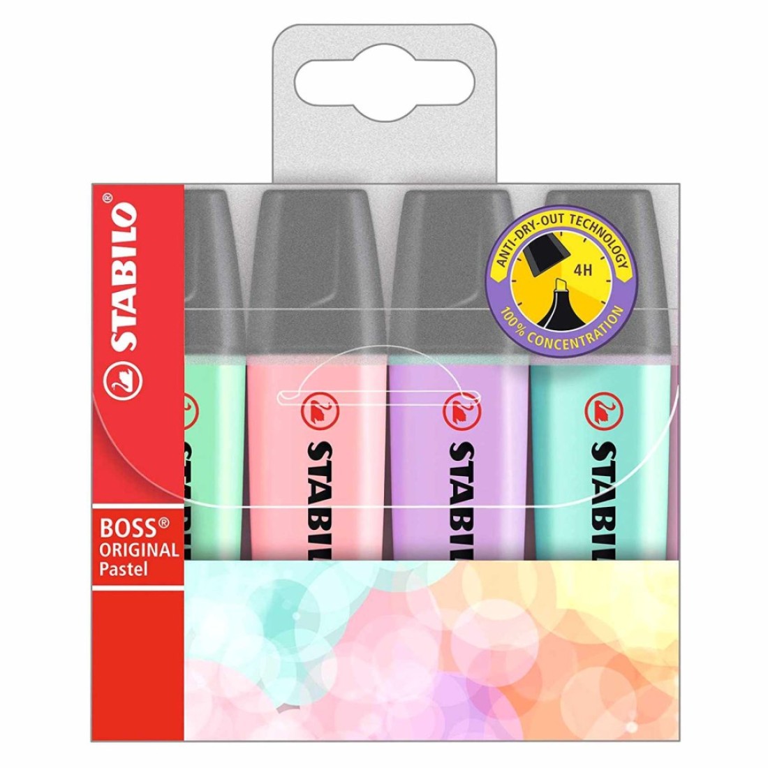 Stabilo Boss Original Pastel Highlighter Multicolour 4 PCS