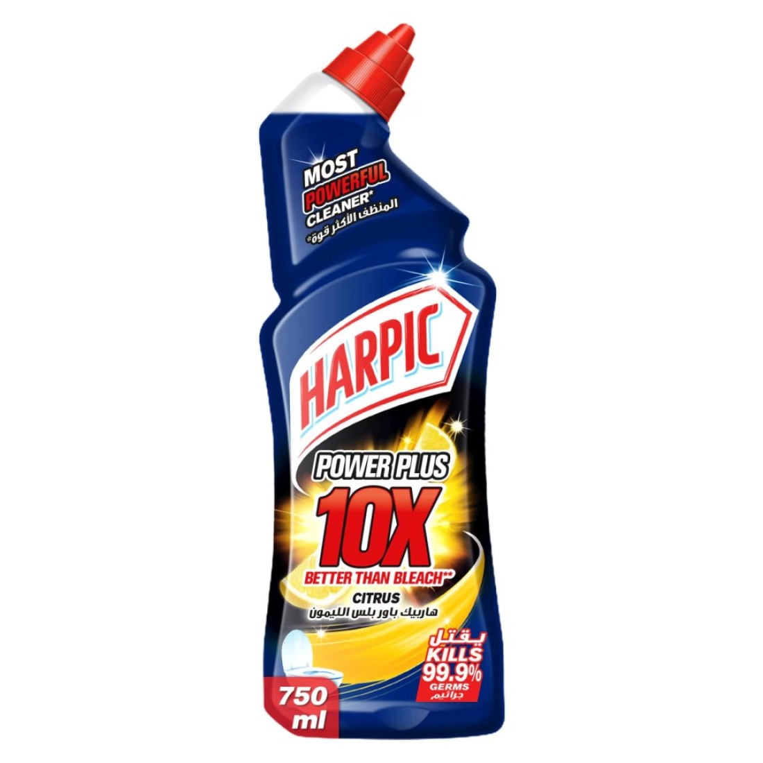 Harpic Power Plus Citrus Fresh Liquid Toilet Cleaner 750ml