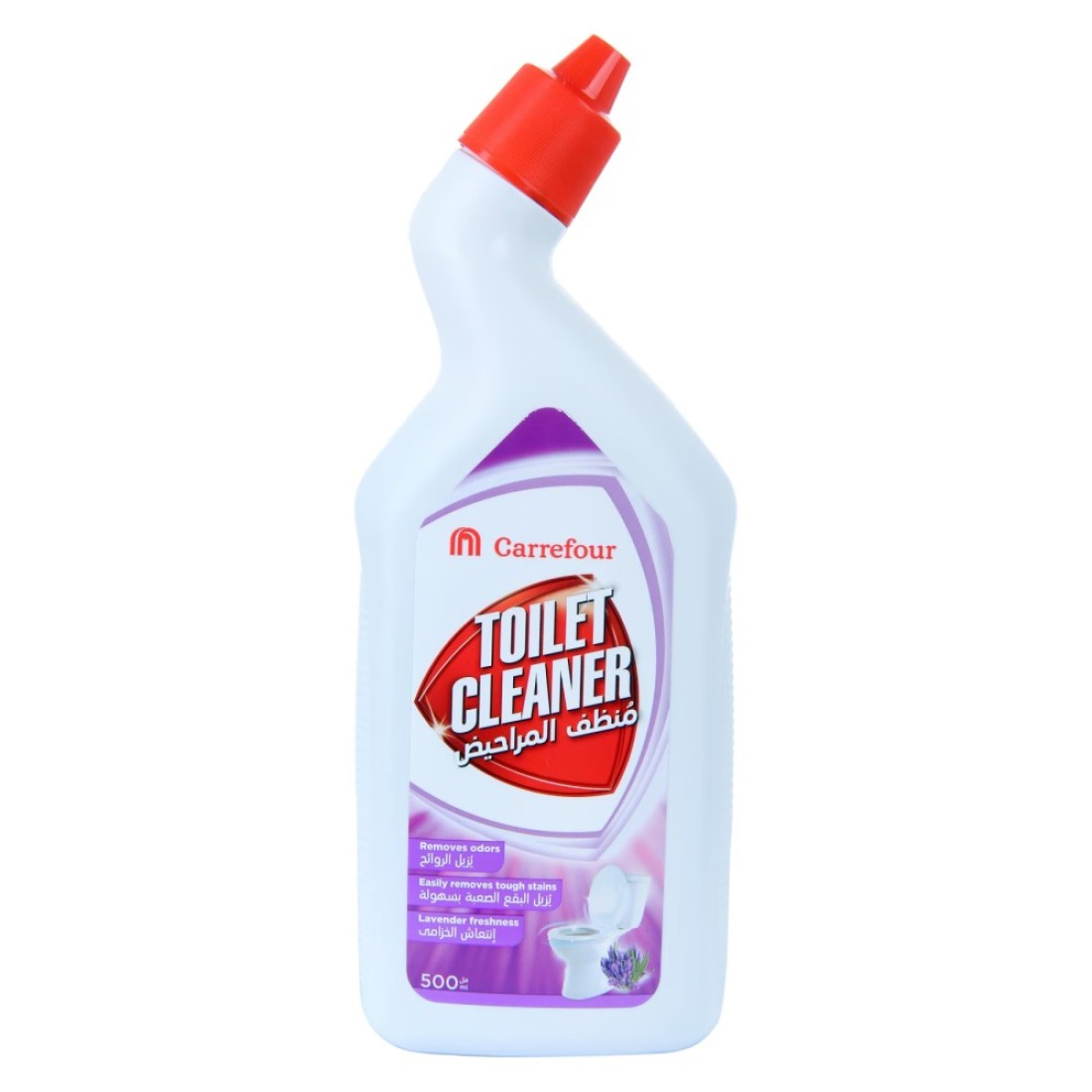 Carrefour Toilet Cleaner Lavender Freshness 500ml