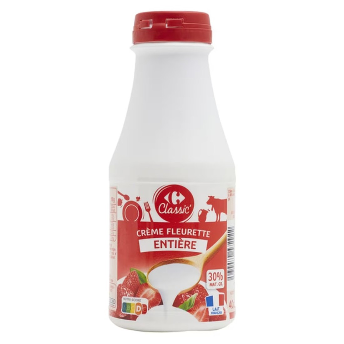 Carrefour Classic 30% Fat Liquid Cream 400ml