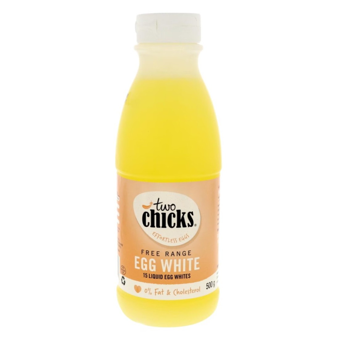 Two Chicks Free Range Egg Liquid White 500g