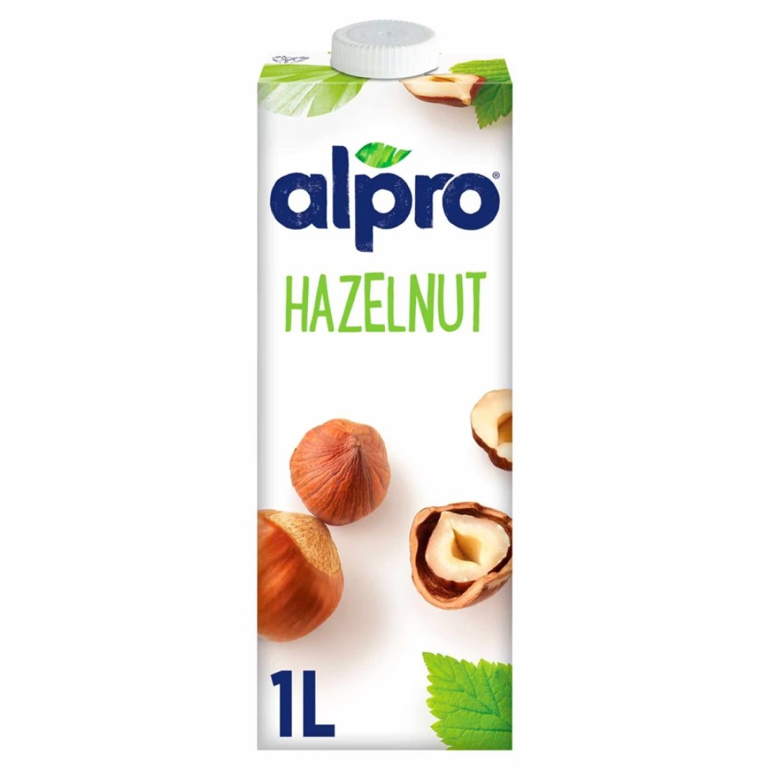 Alpro Hazelnut Drink, 100% Plant Based And Dairy Free, Naturally Free From Lactose, Rich In Nutrients 1L